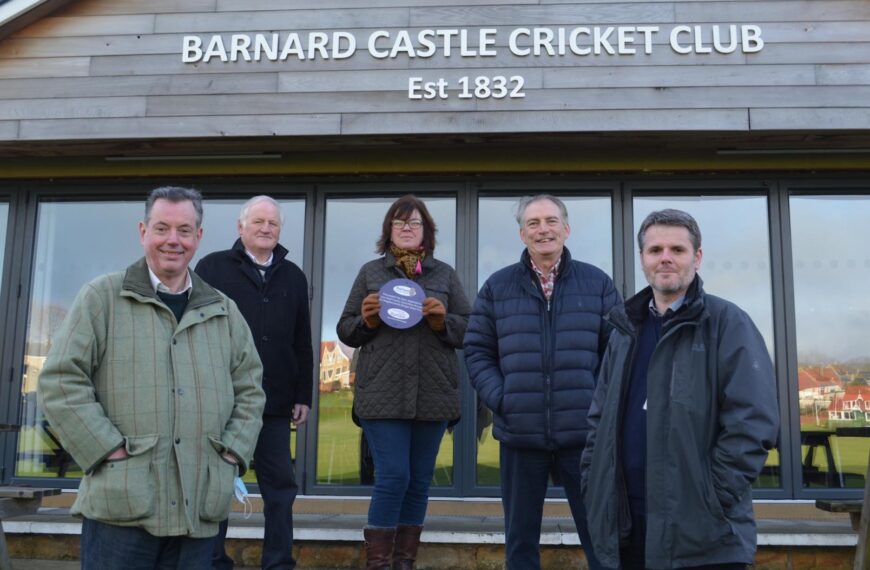 Cricket club makes a splash…