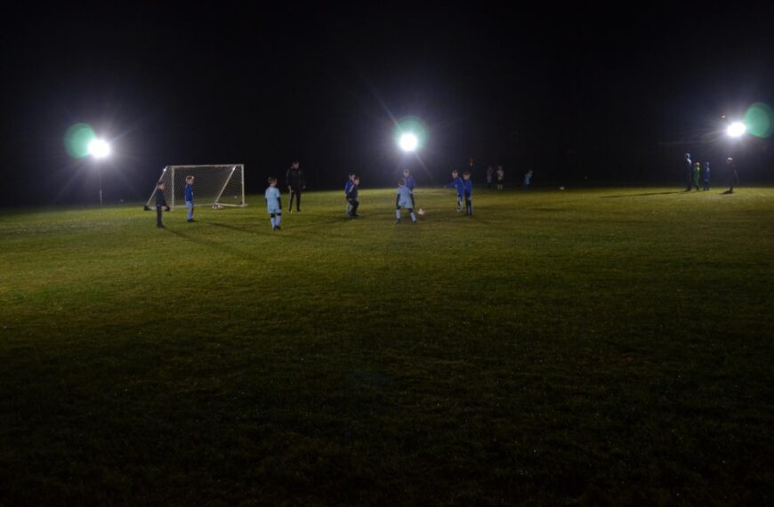 Floodlights boost for Barney’s junior…