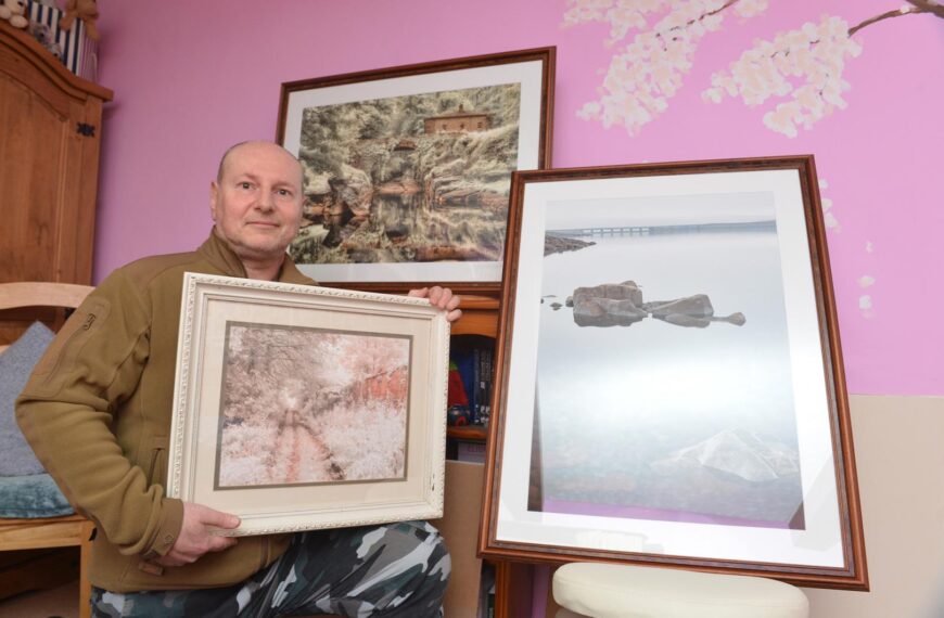 Chris brings woodland into focus…
