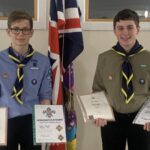 More Scouting success for George and Blake
