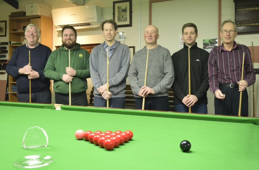 David pots his way to&hellip;