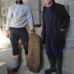 Ancient carved stone unearthed during church renovations