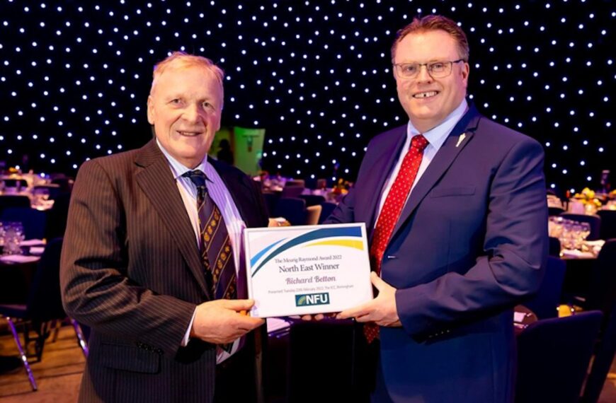NFU award recognises upper dale&hellip;