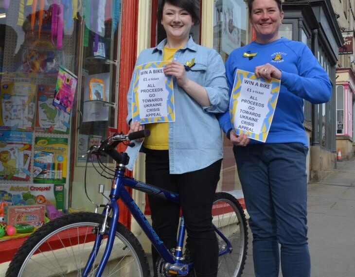 Bike raffle will help boost funds for refugees
