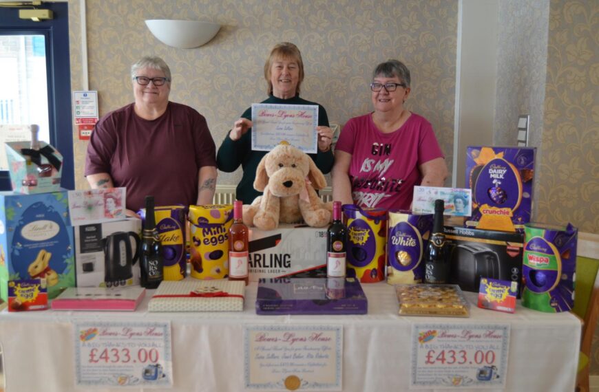 Raffle brings in £433 for&hellip;