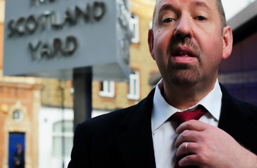 New comedy show by ex-cop&hellip;