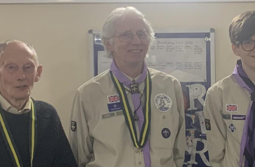 Double celebrations for top Scout&hellip;