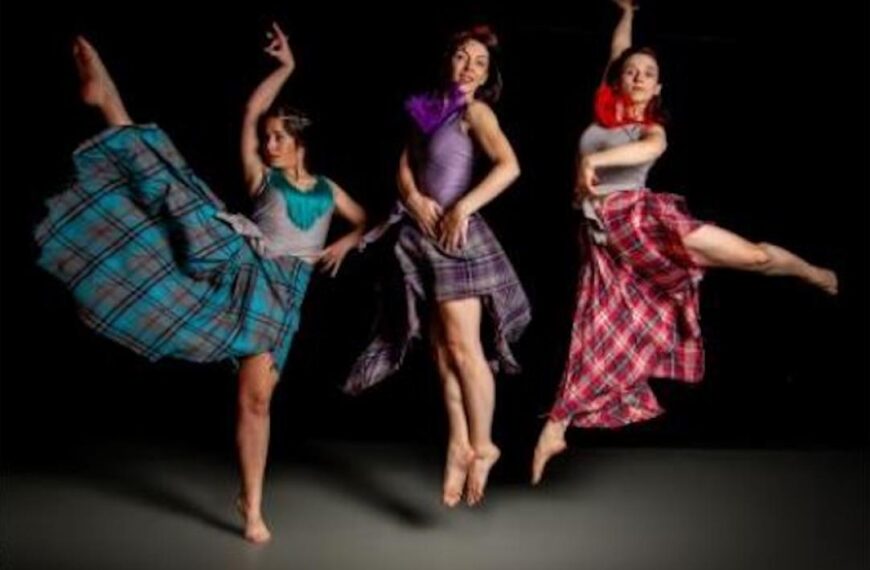 Dancers blend Scottish and Spanish influences