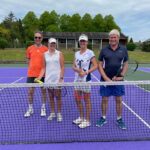 Tennis teams hit the ground running