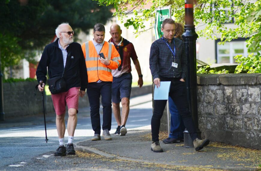 Campaigners to continue A688 footpath safety drive