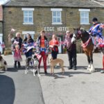 Supporters prepare to line up for Woodland…