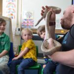 Snake’s alive! Romeo proves star attraction