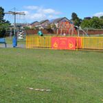 Vandals target town’s new mobility swing at…