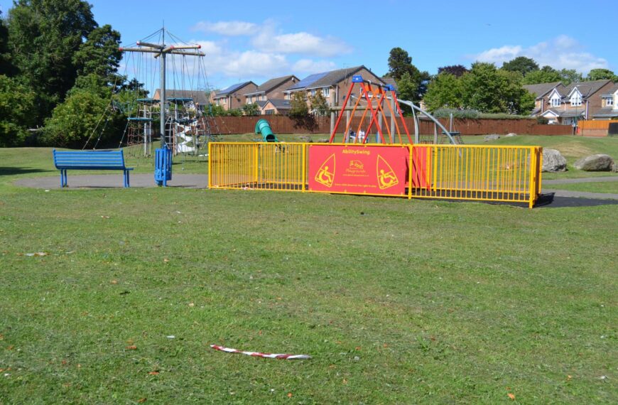 Vandals target town’s new mobility&hellip;