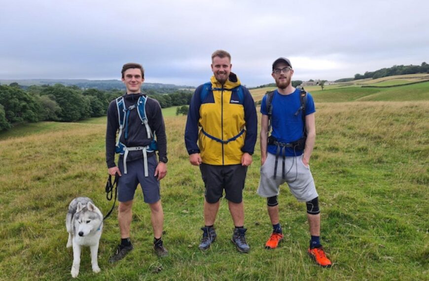 Trio to tackle three peaks&hellip;