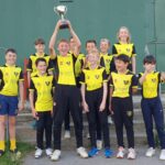 Jubilant Raby Castle U13s lift the league…