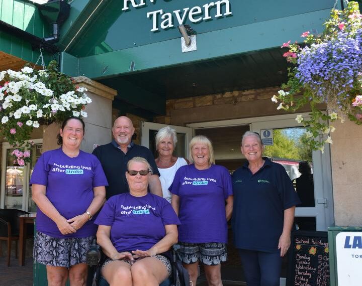 Stroke victim puts on ‘party…