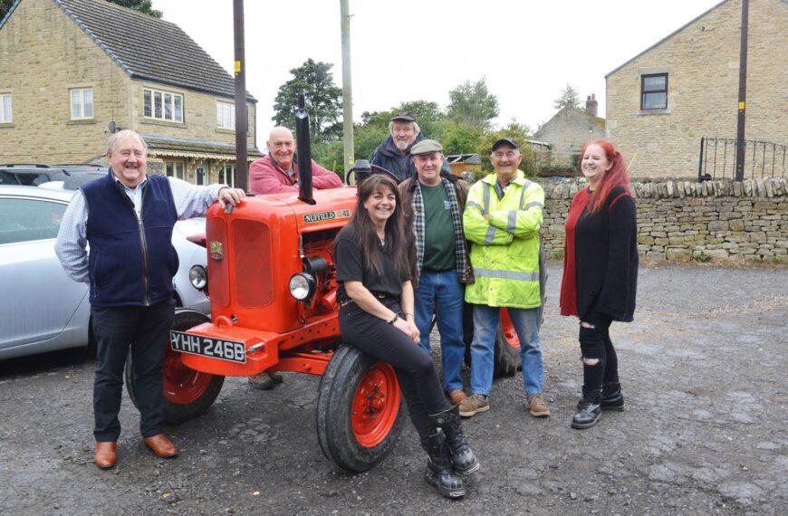Tractor Boys’ bare all for…
