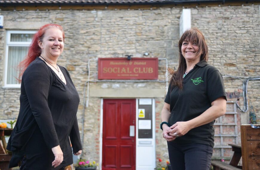 Hamsterley Social Club in running…
