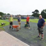 £15k upgrade to car park at football…