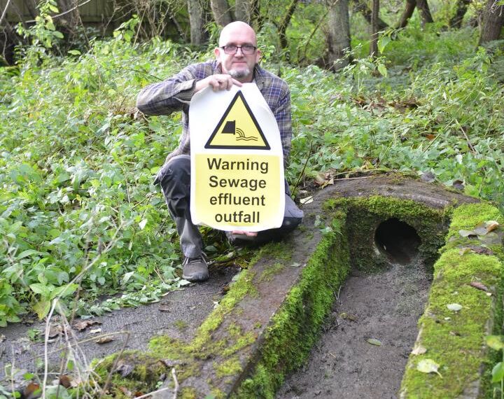 Sewage discharge at beauty spot&hellip;