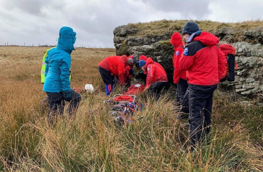 Rescue team records one of…