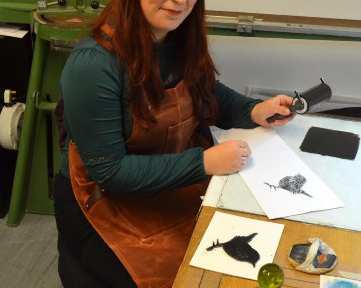 Artist Holly opens up for visitors to studio