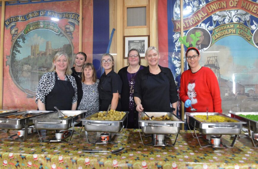 Cooking up a storm at…
