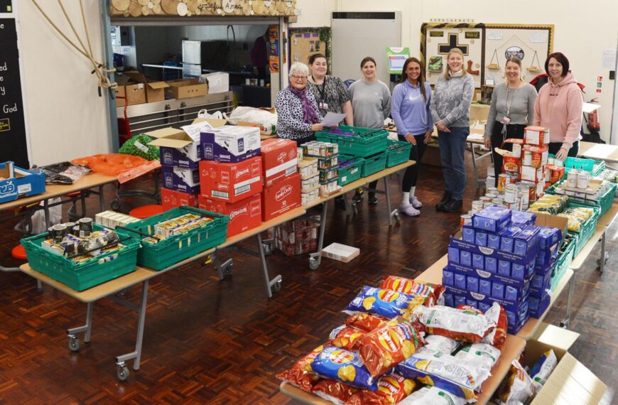 Hampers to help families cope with cost of living crisis