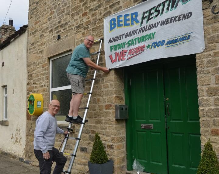 Raising a glass in memory&hellip;