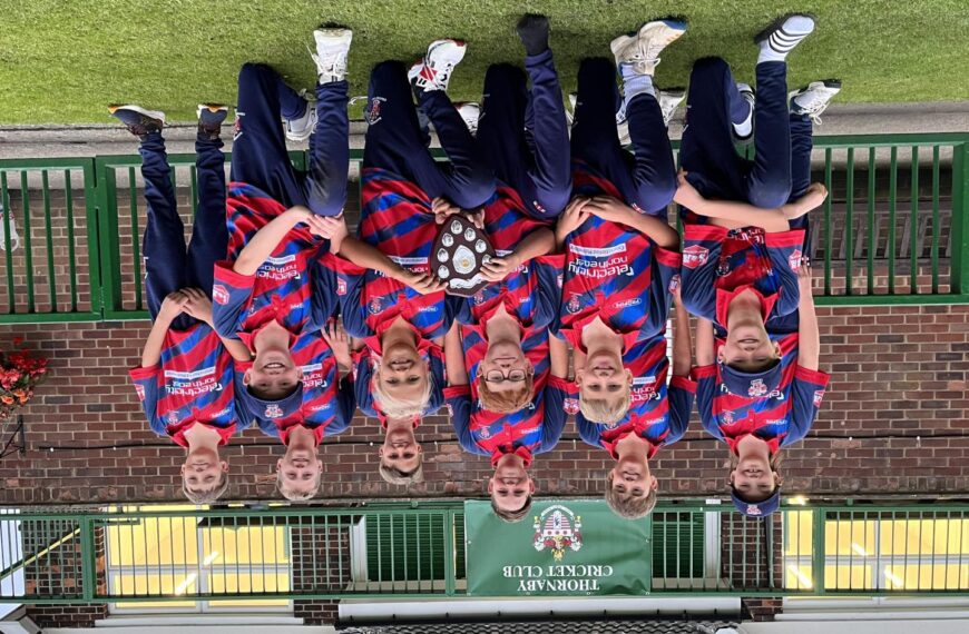 Barney’s U12s celebrate cup win