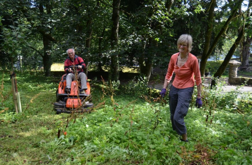 Ground force helps restore village beauty spot to its former glory