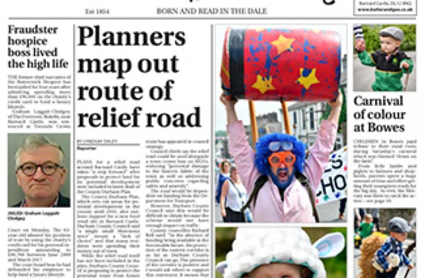This week’s Teesdale Mercury