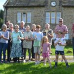 Villagers show off their summer’s work