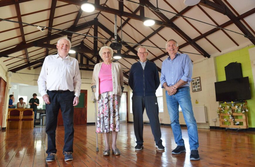 Modern ceiling for old hall&hellip;
