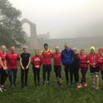 Autumnal colour and mist for Parkrun