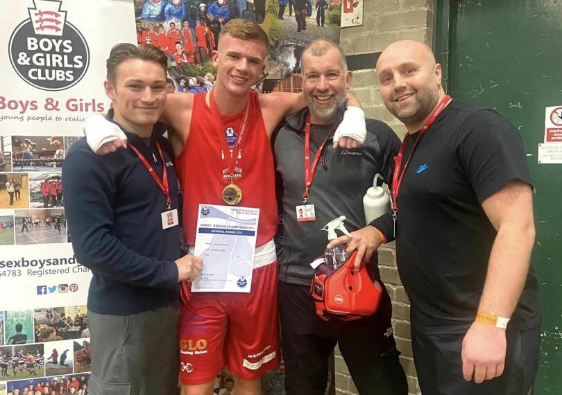 Delight as George wins second…