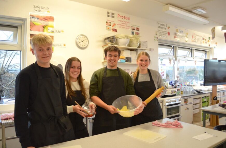 Cooking up cash to support…
