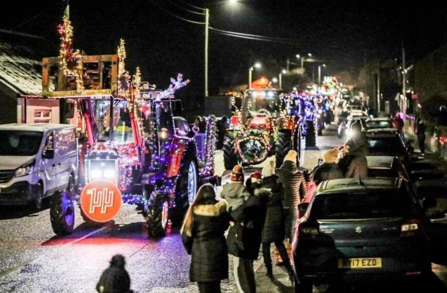 Tractor run to light up&hellip;