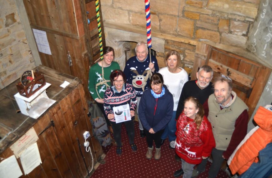 £4,000 grant is music to Cotherstone bell ringers’ ears