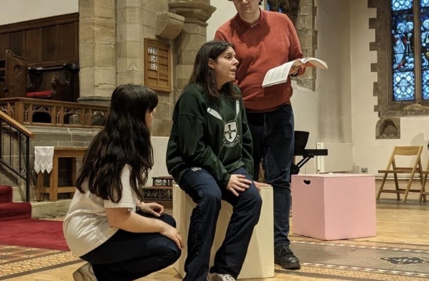 Adding drama into the Passion…