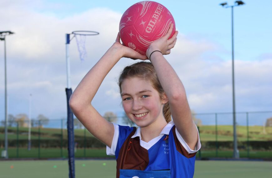Annabel scores goal of netball&hellip;