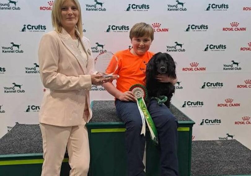 Ryan and Gunner are top dogs at Crufts