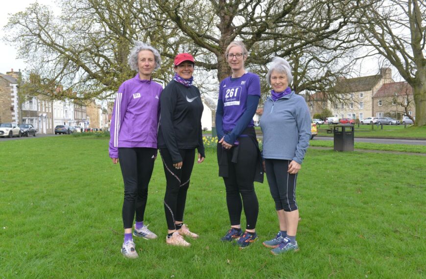 On the run with ladies&hellip;