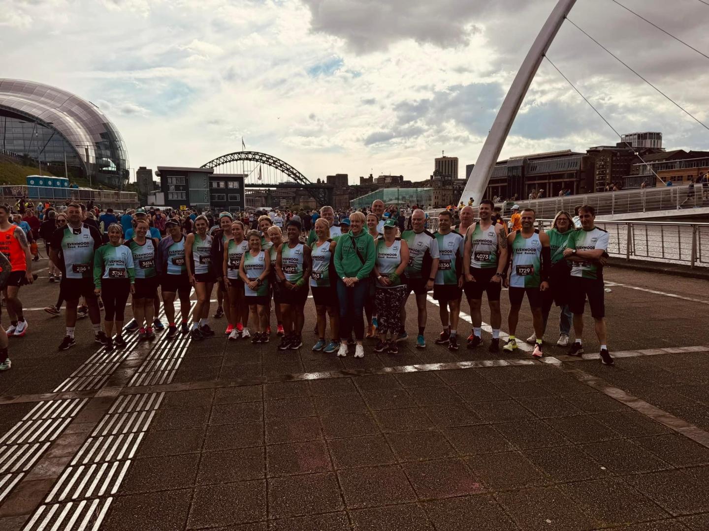 Evenwood runners take on famous Blaydon Race