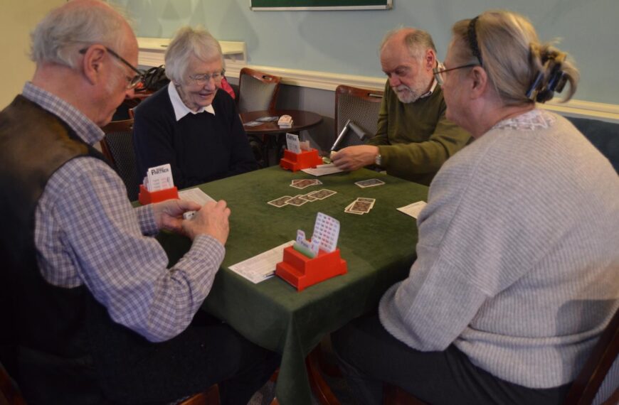 A tricky card game dummies can play