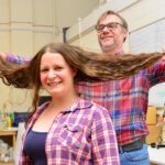 Hair chop in memory of archaeologist Richard&hellip;