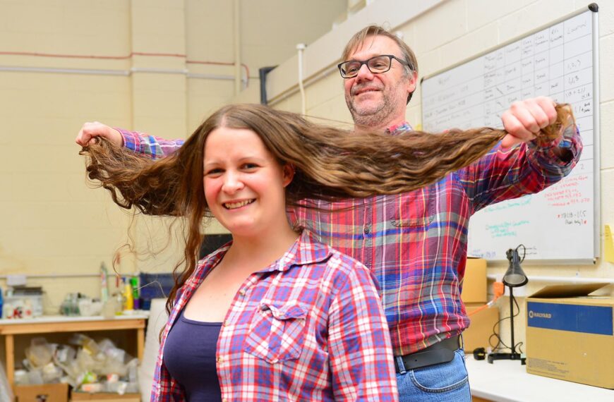 Hair chop in memory of&hellip;
