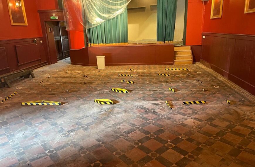 Staging a return after flood&hellip;