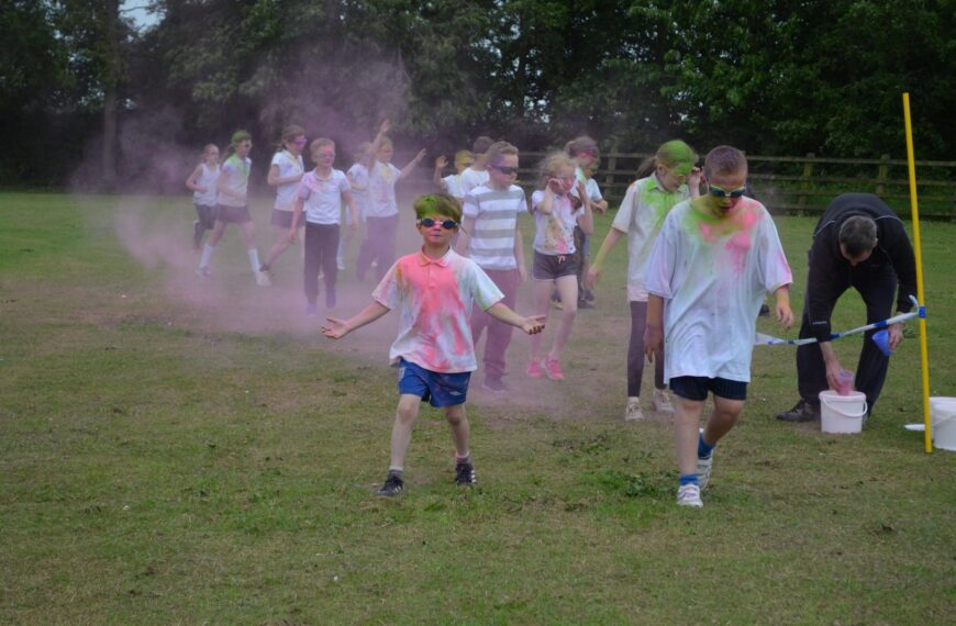 Colourful way of getting fit&hellip;